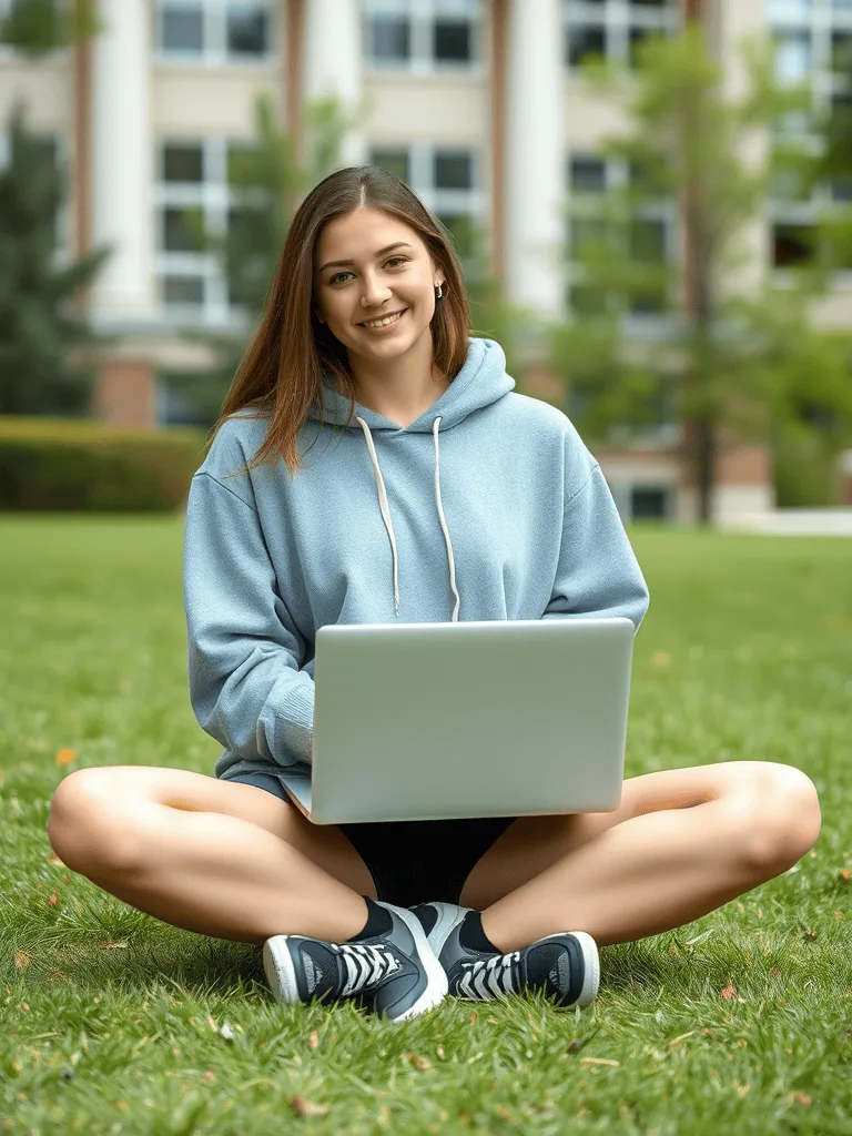 Hoodie and Bike Shorts
