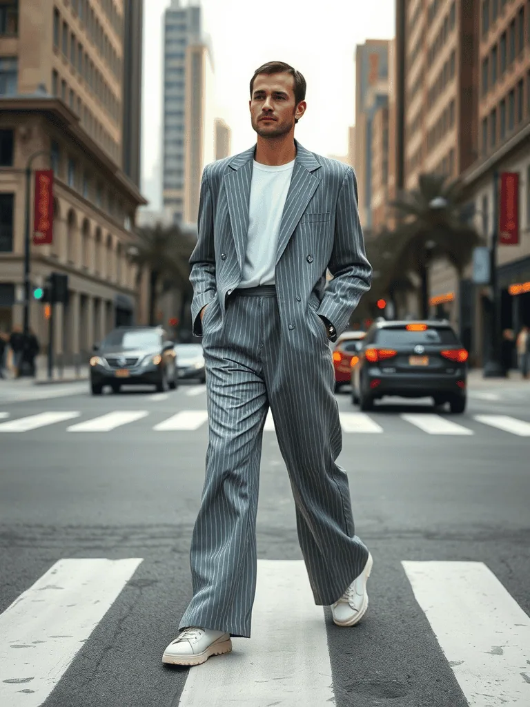 The “Menswear-Inspired” Look
