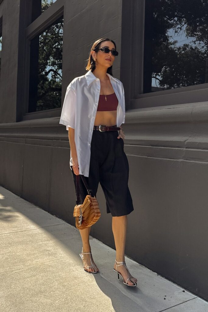 Bermuda Shorts Outfit: 20 Ways to Style the Hottest Shorts Trend Of 2026
