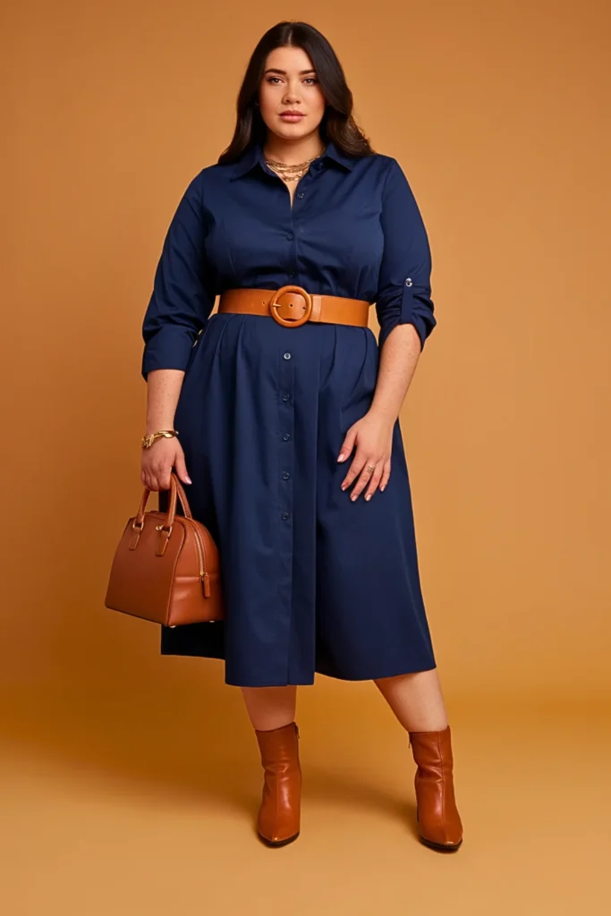 21 Plus Size Autumn Work Outfits Curvy Women Will Love