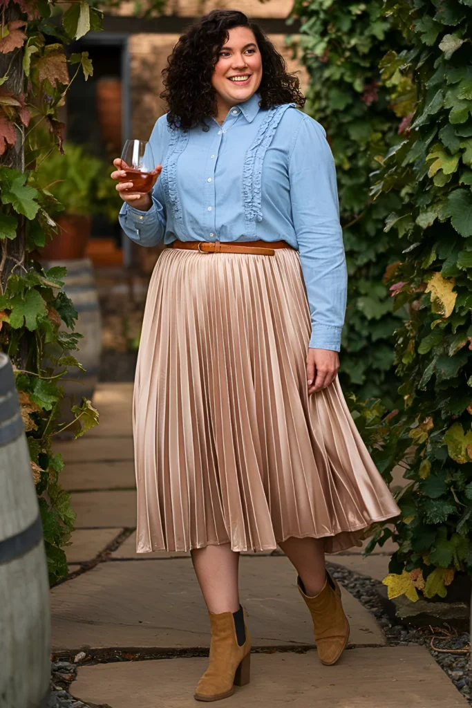 18 Flattering Plus Size Spring Winery Outfits That’s Wow