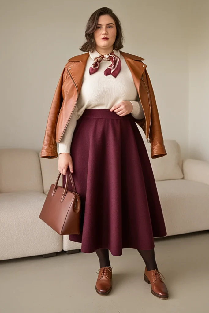 21 Plus Size Deep Autumn Outfits Curvy Women Will Love