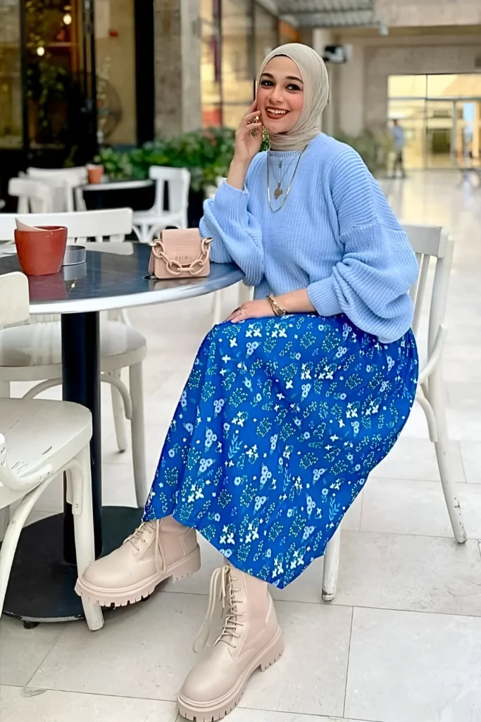 24 Most Beautiful Hijab Spring Outfits That You’ll Love