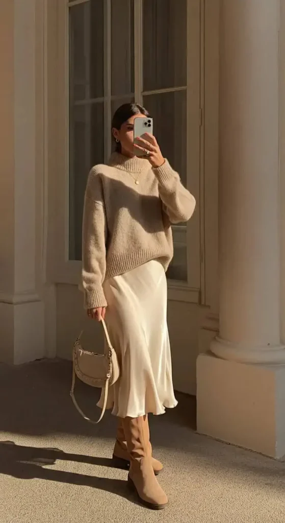 Tonal Layering Look