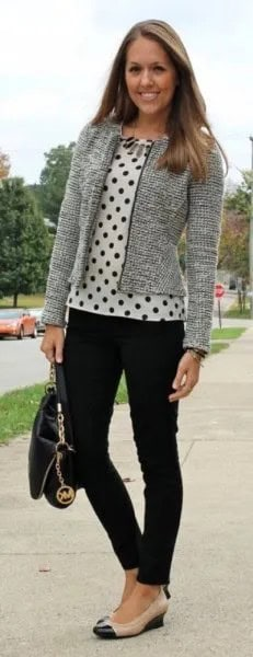 15 Best Ways On How To Wear Polka Dot Shirt For Women