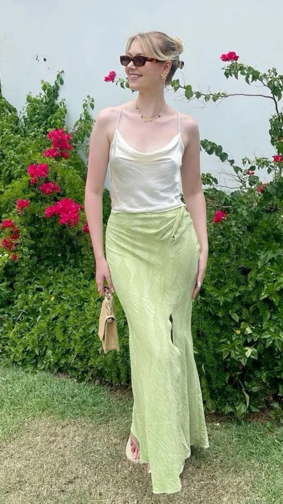The Silky Slip Skirt