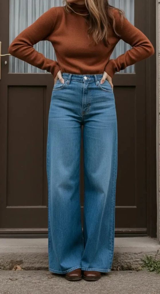 Wide-Leg Jeans