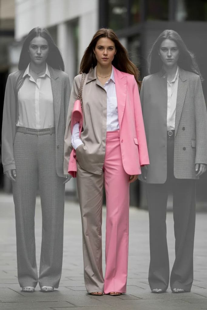 Chic Casual with a Pop of Pink
