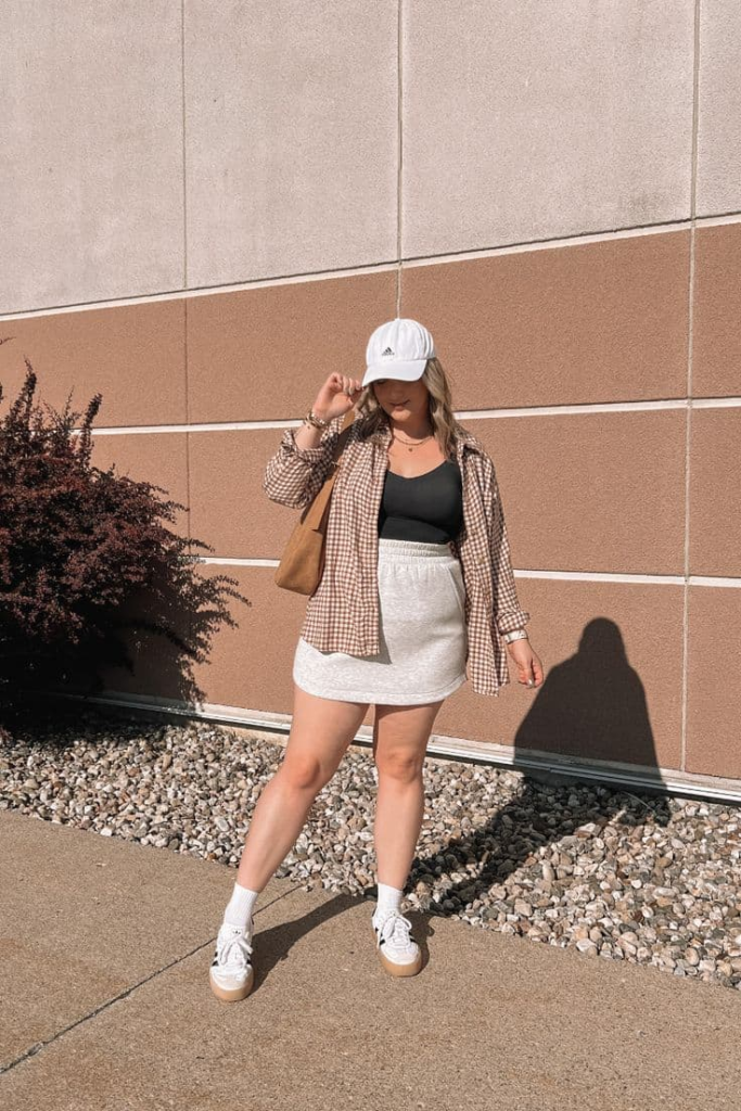 Casual Chic with Gingham Flair