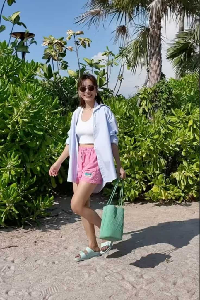 Tropical Vibes with Pastel Birkenstocks