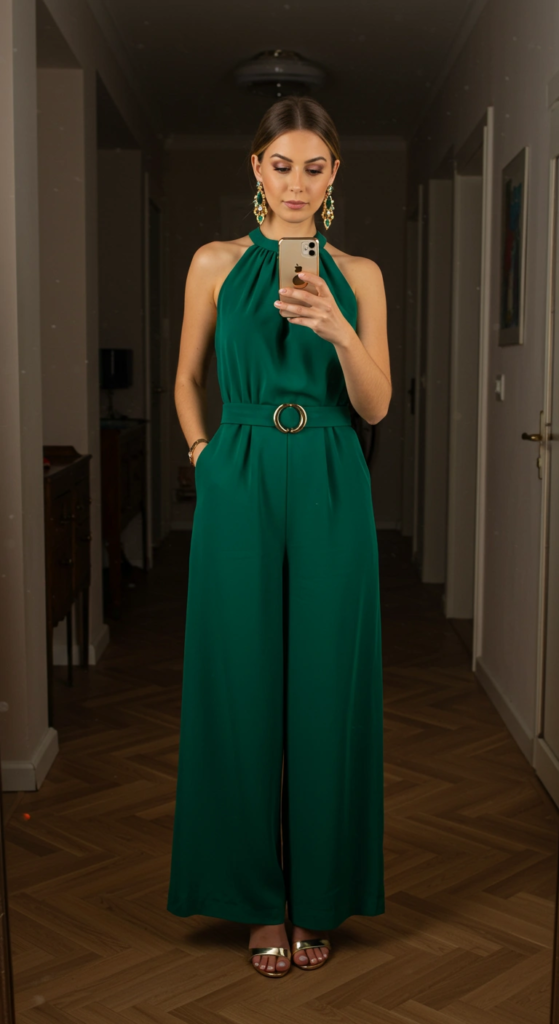 Halter Neck Jumpsuit