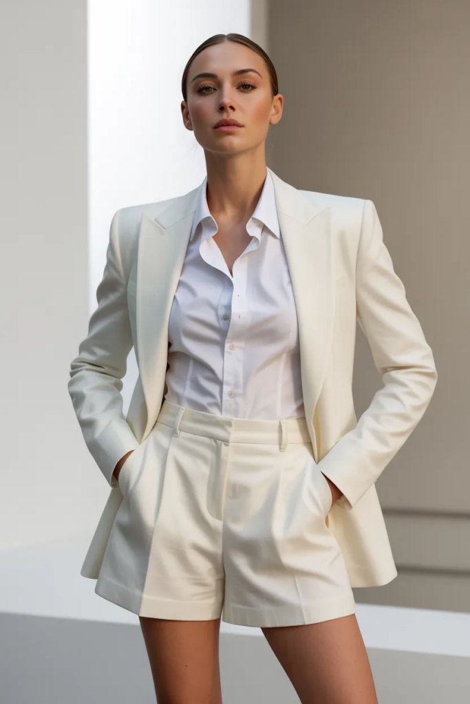 Tailored Shorts Suit