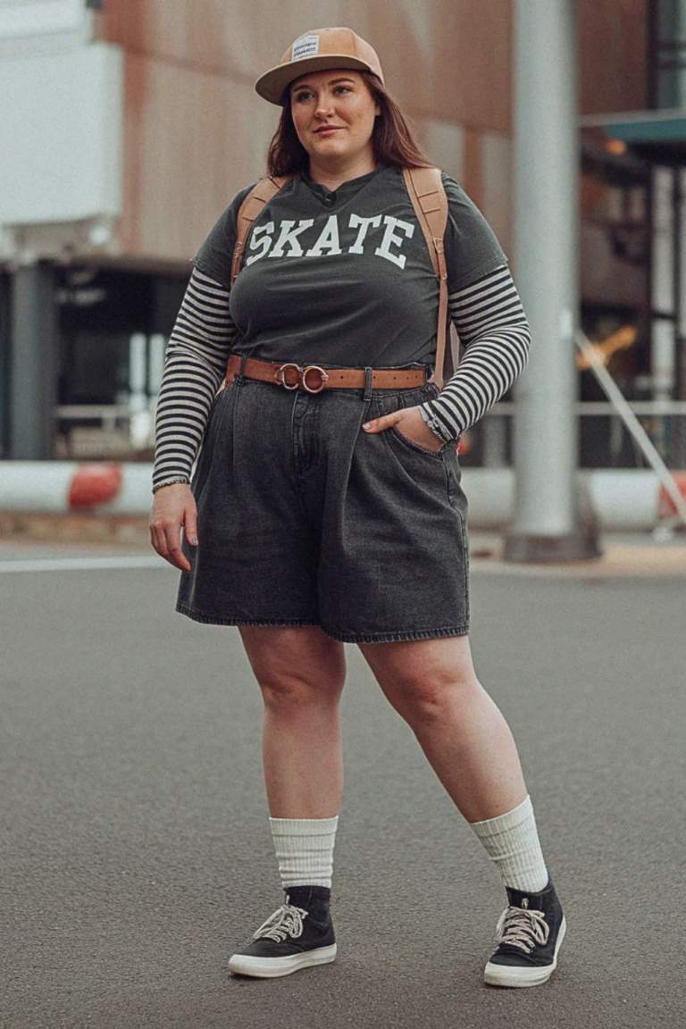 17 Plus Size Summer Streetwear Outfits Curvy Women Love