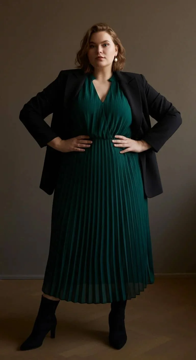 15 Curvy Dress Outfit Ideas to Show Off Your Shape