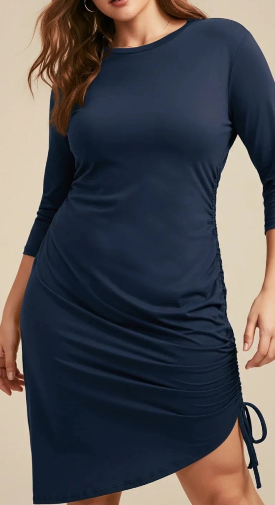 Ruched Jersey Dress