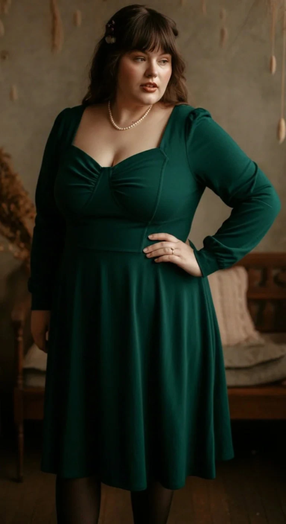 Sweetheart Neckline Dress