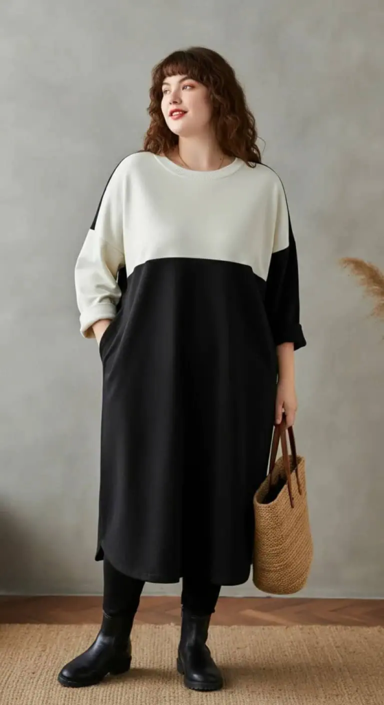 Color Block Dress