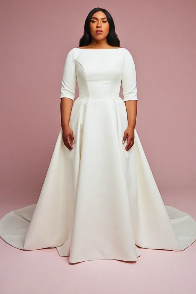 21 Plus Size Civil Wedding Dresses Curvy Brides Will Love