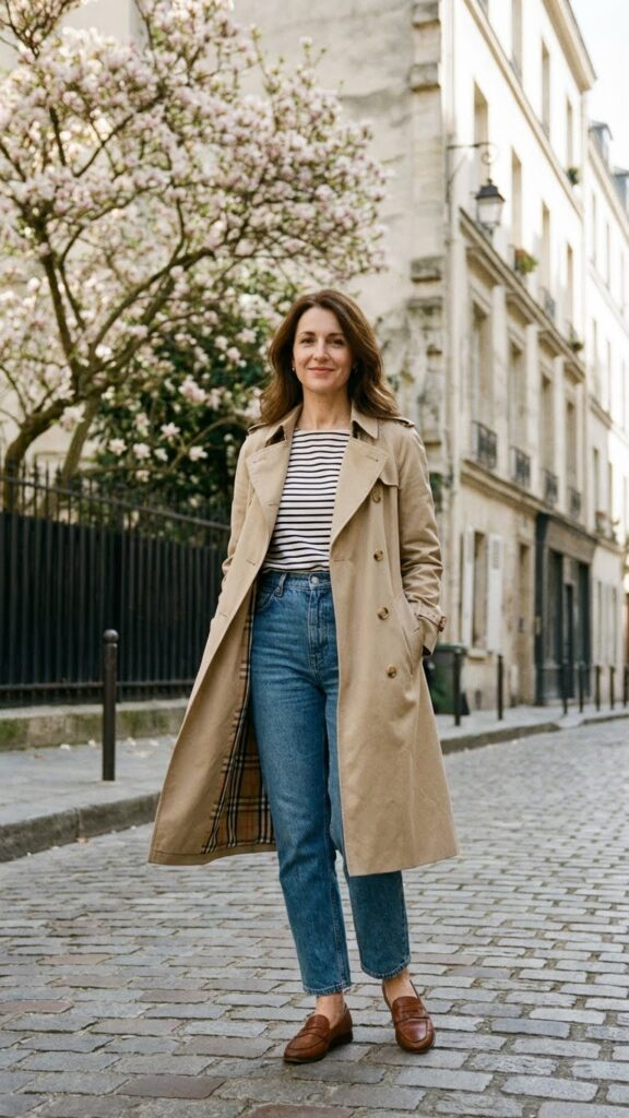 15 Spring Outfits for Women Over 40