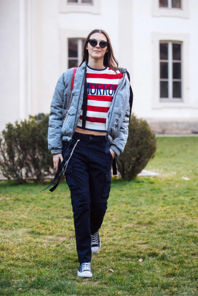  With a Puffer Jacket