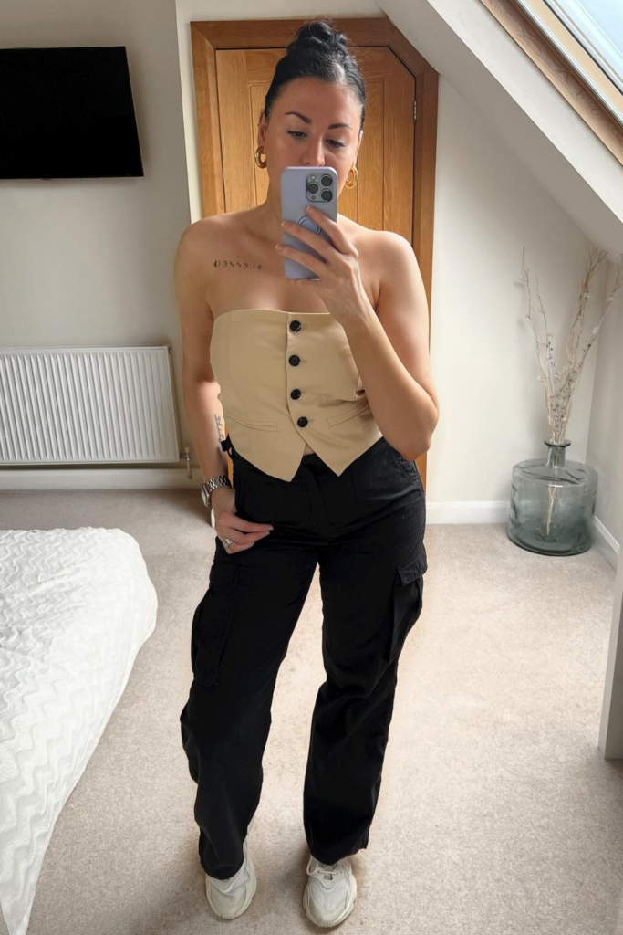 With a Tube Vest Top