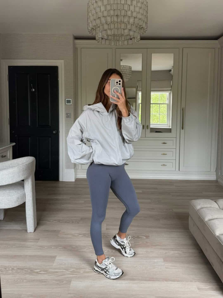 Sporty Chic: Hoodie and Leggings Combo