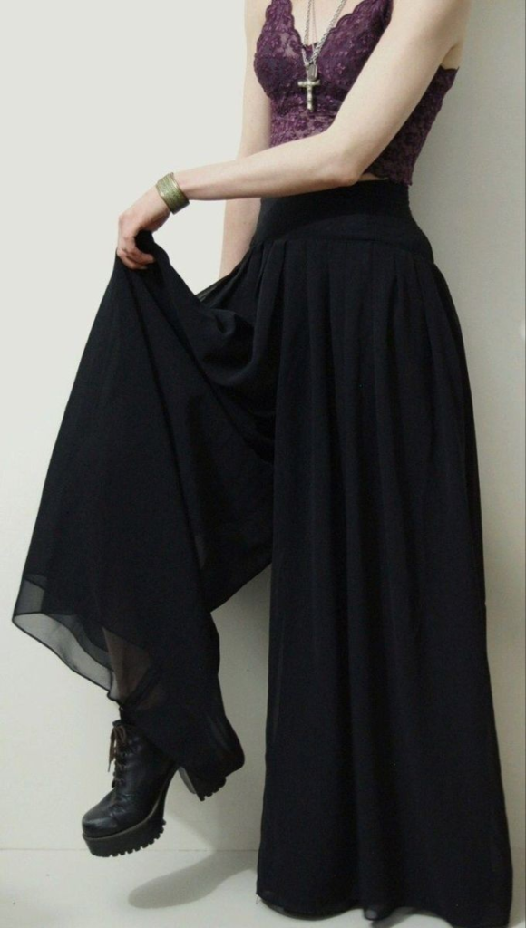 Bohemian Lace and Flowing Skirt