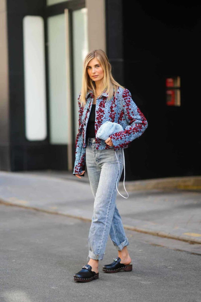 Statement Jacket and Comfy Clogs Combo