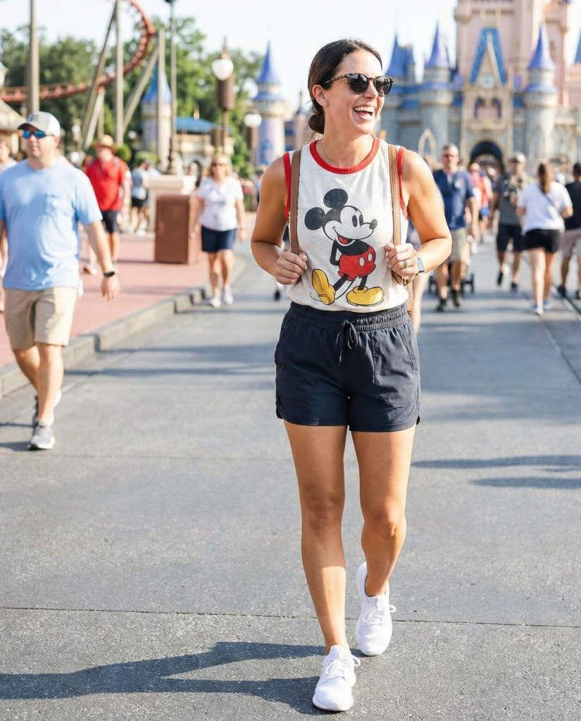 Graphic Tank with Jogger Shorts