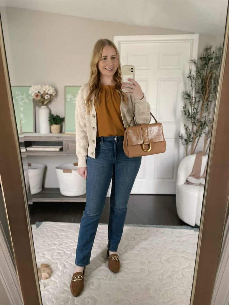 Cozy Cardigan and Autumn Hues