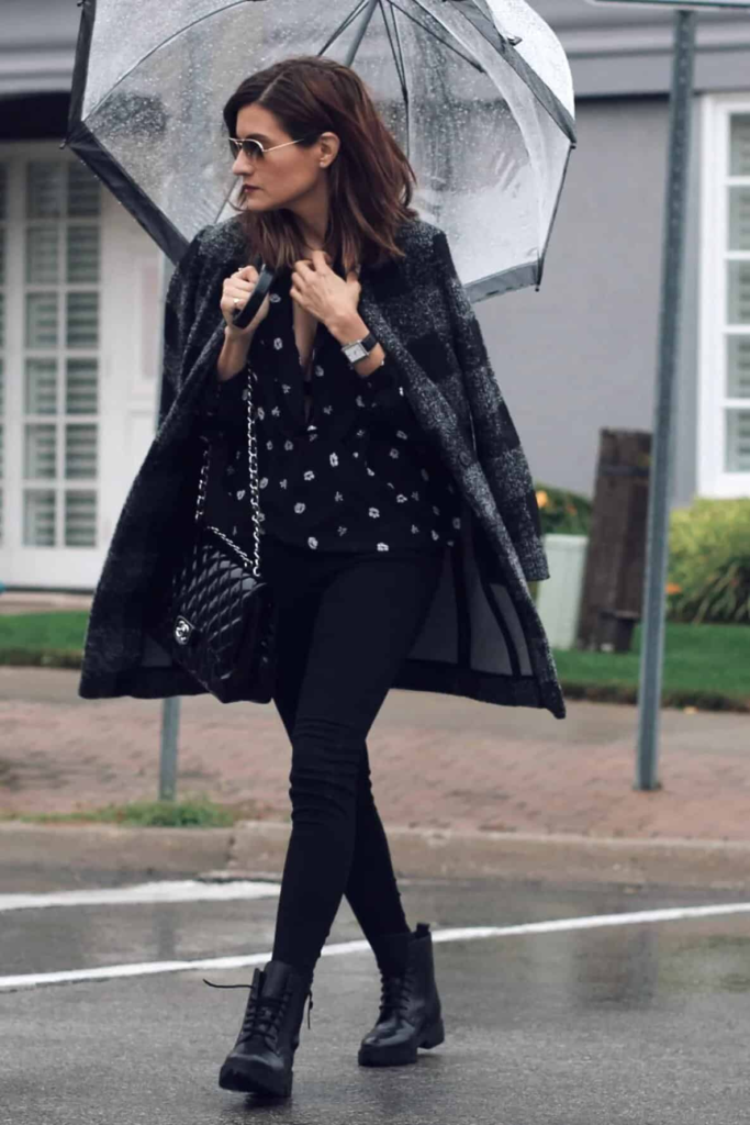 Sleek Monochrome with Textured Layers
