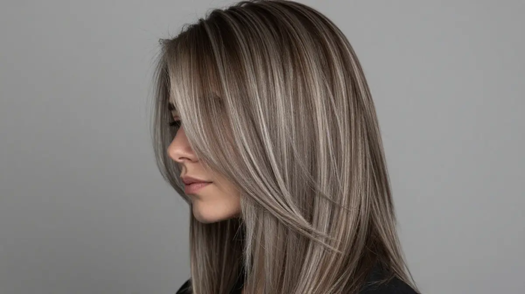 Ash Blonde Highlights