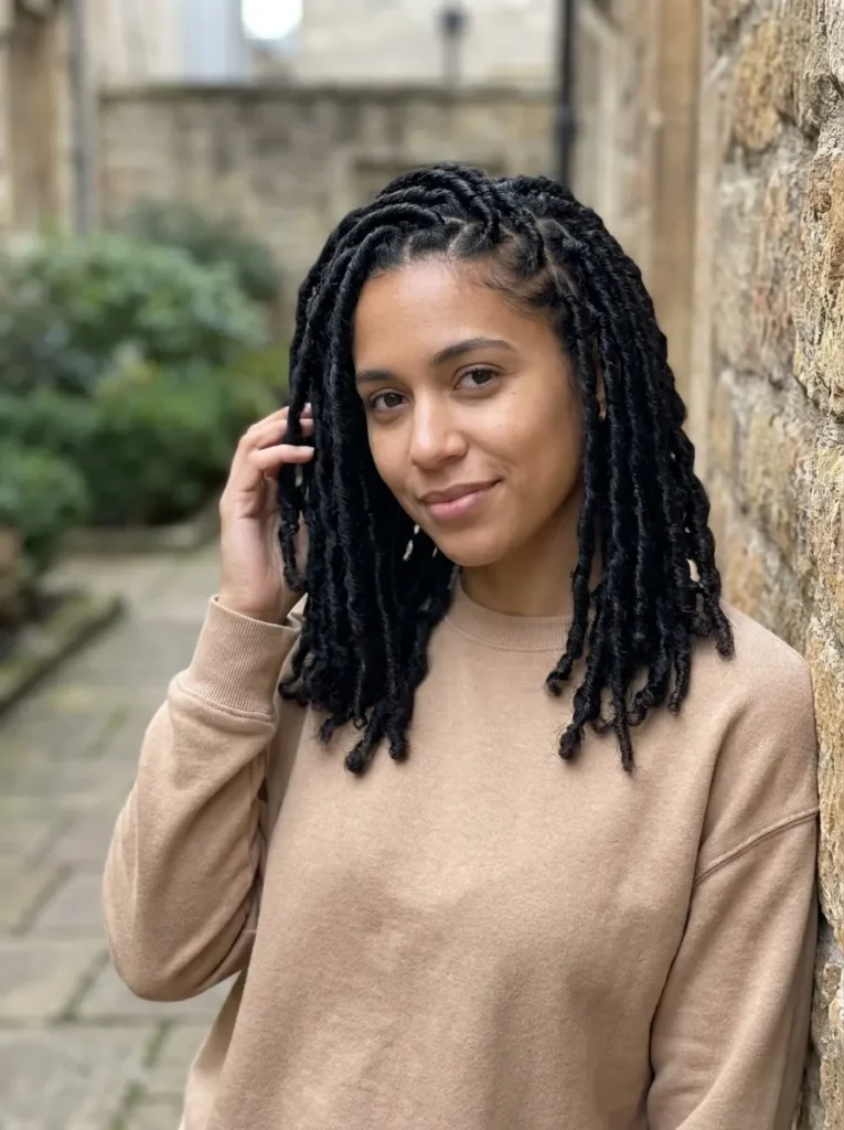 20 Stunning Barrel Twists Locs Hairstyles for Women