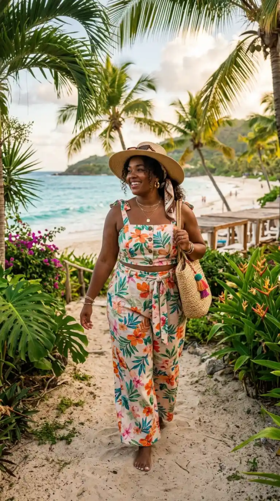Relaxed Two-Piece Set with Lightweight Fabric