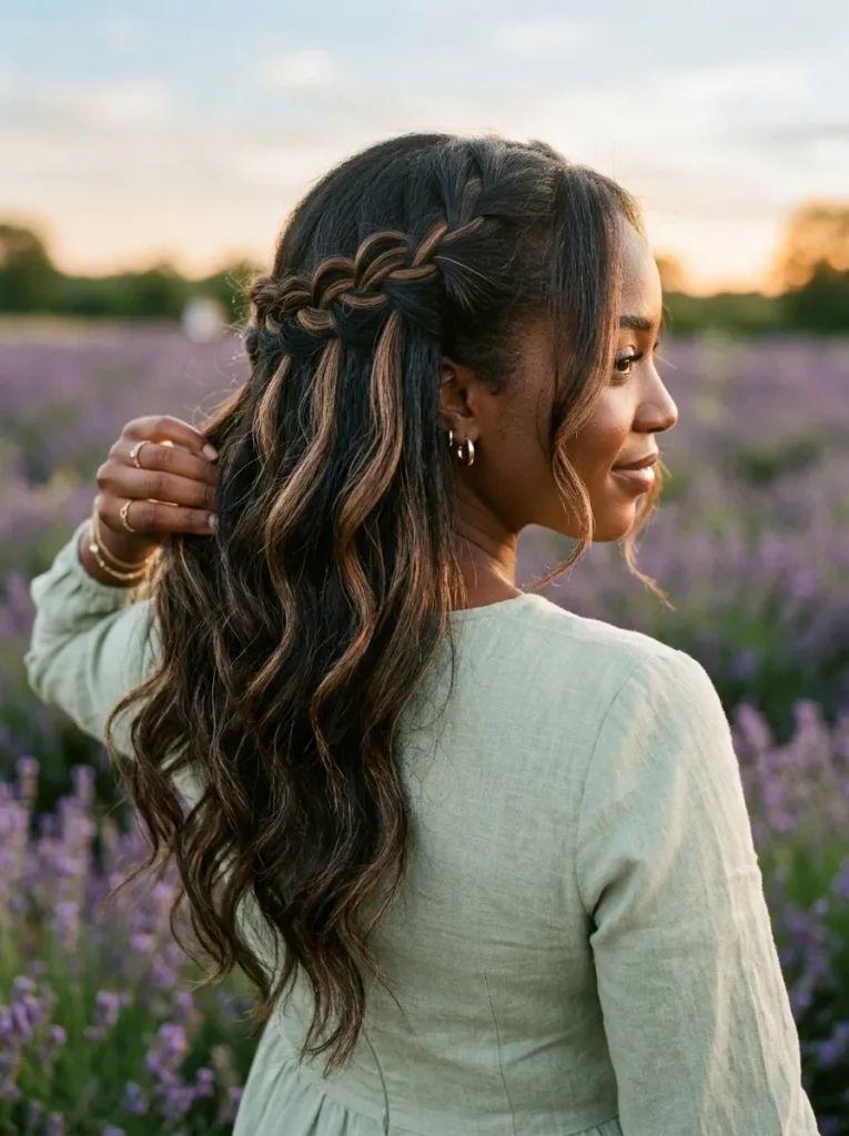 20 Half Up Half Down Hairstyles on Black Girls Ideas