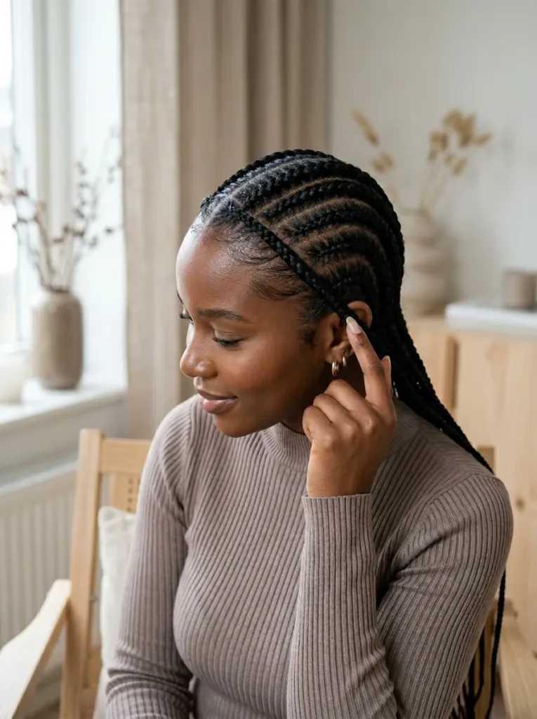 20 All Back Stitch Braids Cornrows Protective Hairstyles
