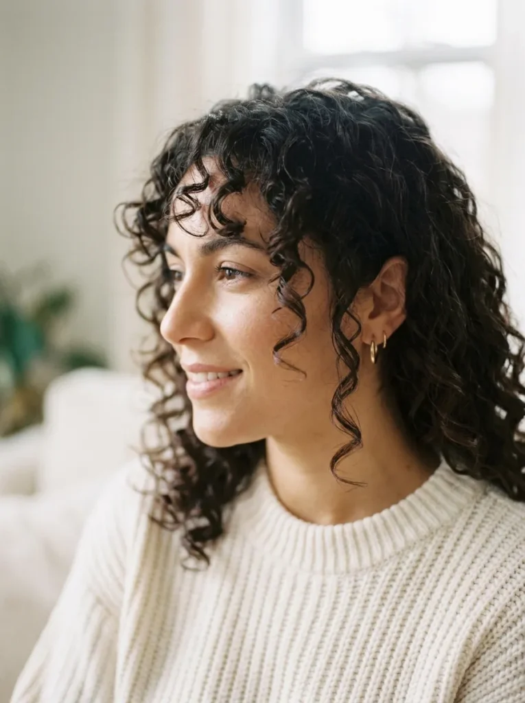 20 Face Framing Curly Hair Looks That Wow Everyone