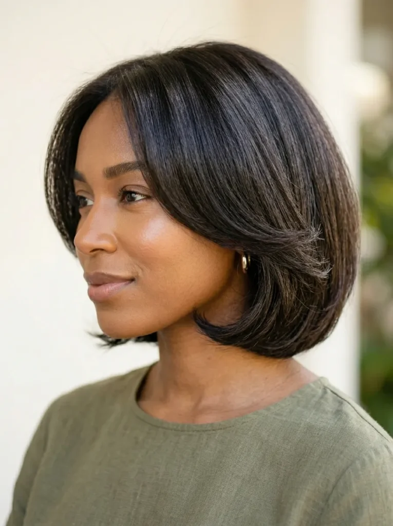 20 Stunning Short Silk Pressed Hair Looks to Try Now