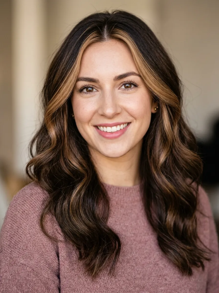 20 Insanely Pretty Mocha Hair Color with Highlights
