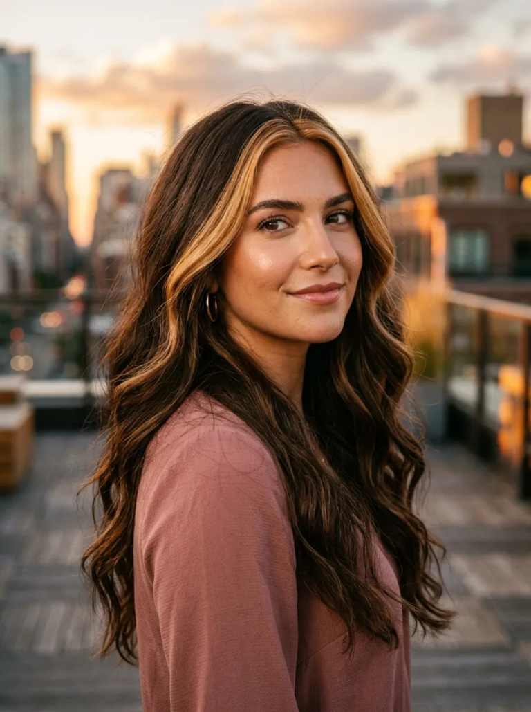 20 Ways to Rock Chocolate Hair Color with Highlights