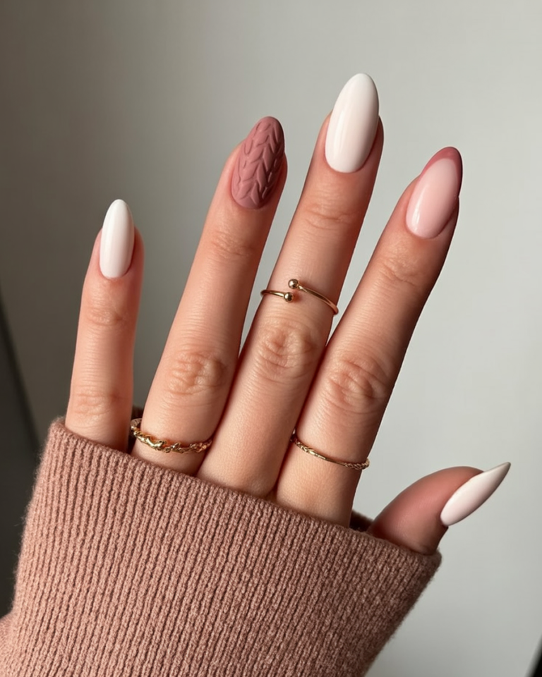20 Cozy and Stylish Fall Sweater Nails 2025 You’ll Want to Wear All Season