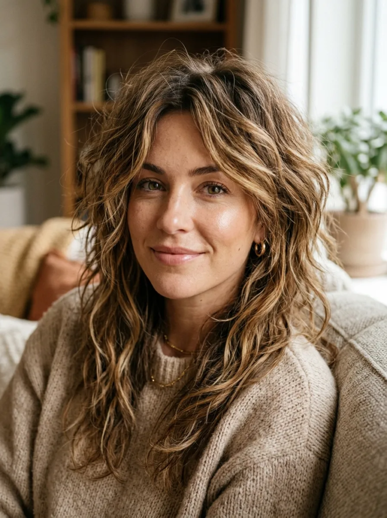 20 Balayage Wolf Cut Hairstyles That Scream Glamour